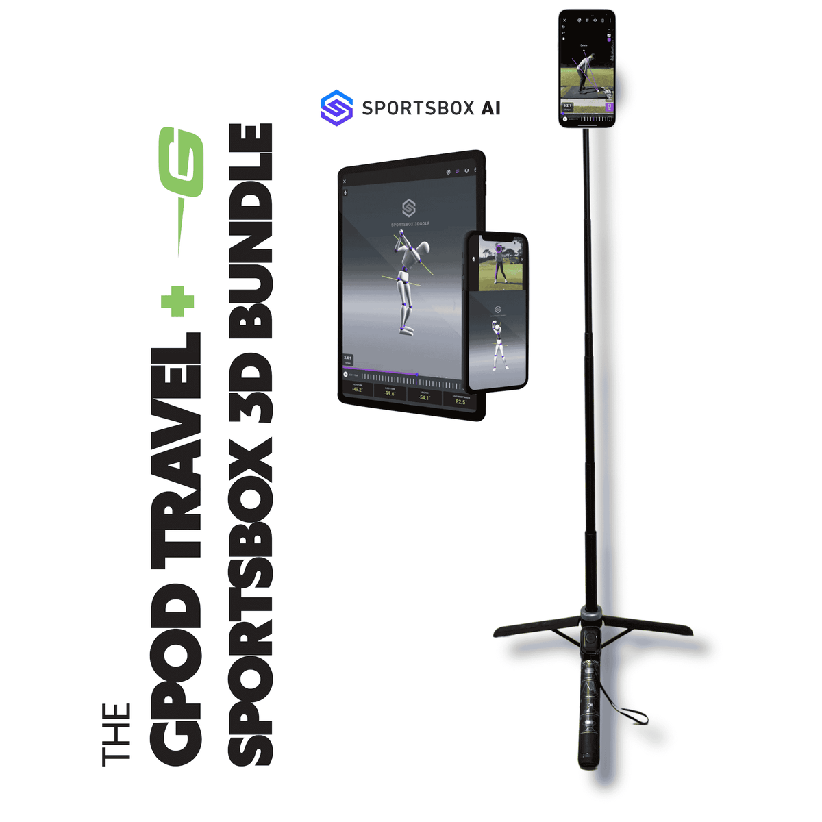 GPOD Travel + Sportsbox 3D Player Annual + Swing Analysis