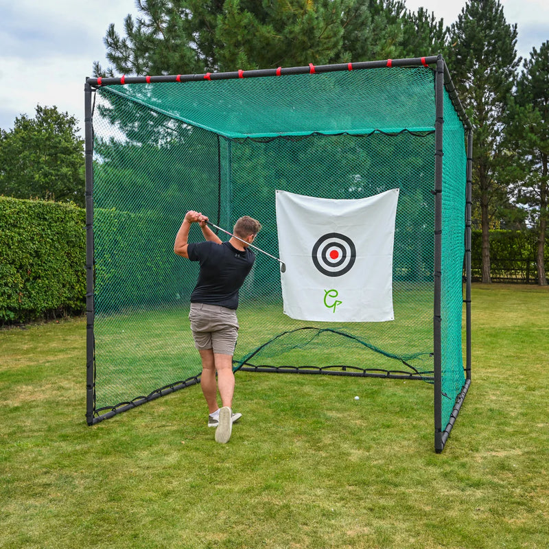 GolfBays Full Swing Golf Practice Driving Net Cage