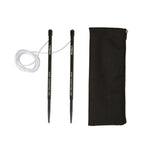 Visio 230cm Elasticated String Line with Metal Rods